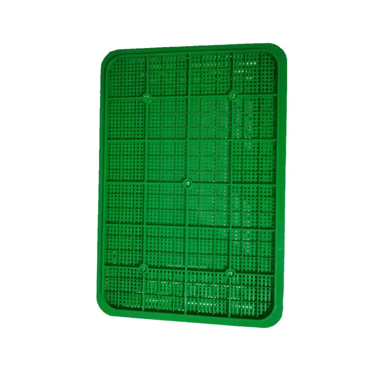 hot sale Plastic mesh crate with lid for seafood lobster crab 65L 60kg load capacity Plastic trays crates and containers