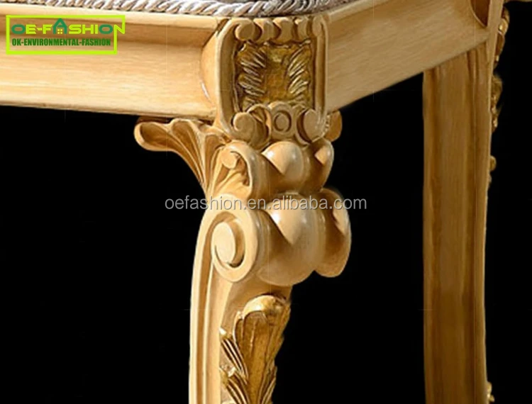 OE-FASHION Online Shopping Fashion GOLD Foot Rest stool, Ottoman