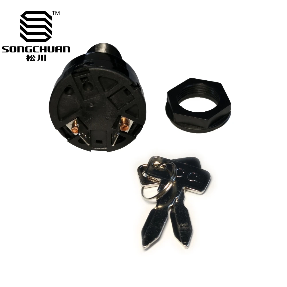 Replacement Ignition Key Switch with 2 keys for Club Car Precedent