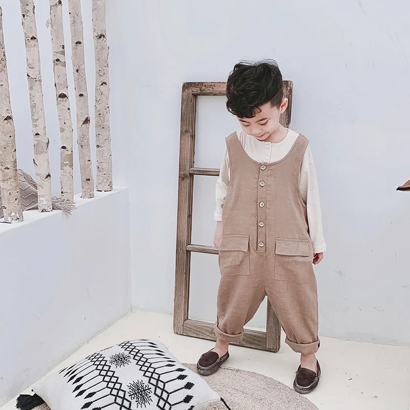 2021 оптовая продажа, Лидер продаж, Детский Повседневный Комбинезон из 100% хлопка, штаны, комплекты одежды для мальчиков