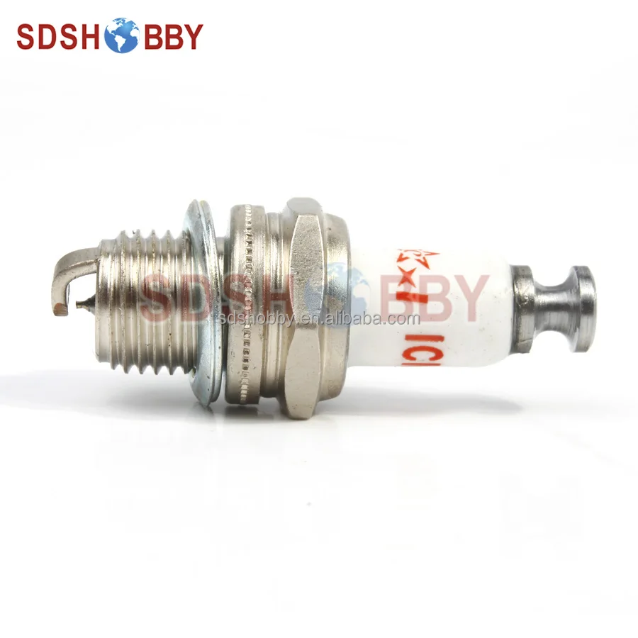 Rcexl CM6-10mm Iridium Spark Plug for Gas/ Petrol Engine DLE30, DLE55, DLE111, DLA56, DLA32, DLA112, EME55