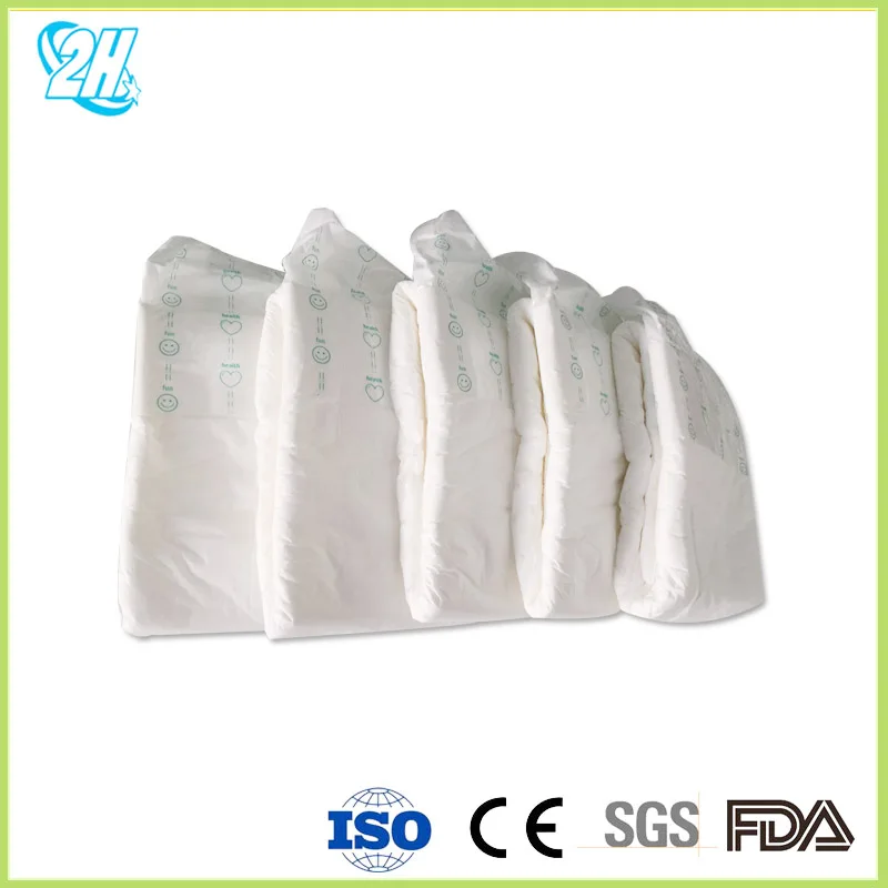 
Adult diapers with blue core 