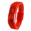 Fashion Sport LED Watches Candy Color Silicone Rubber Touch Screen Digital Watches Bracelet Wristwatch