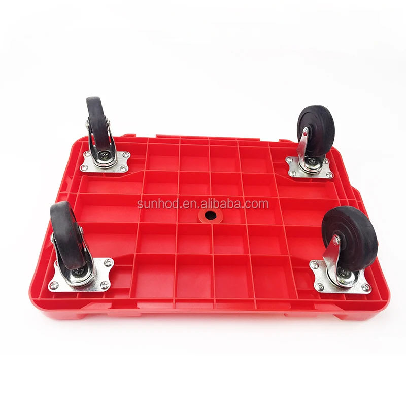 Plastic joint tools cart/moving shopping small trolley/storage circulation cart