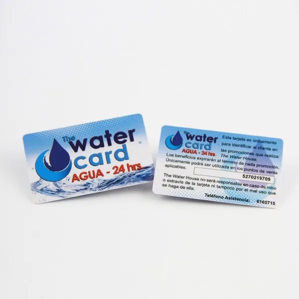 Credit Card Size Contactless ISO14443A Chip Smart Prepaid Water Meter Rfid Card