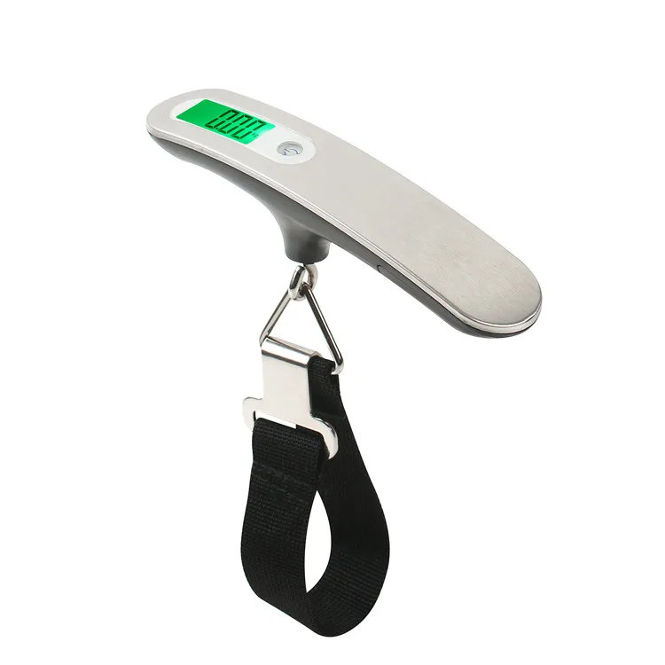 Hot Selling Hanging Suitcase Electronic Hand Luggage Scale 50KG Digital Display ABS Blue LCD Display Shipping Scale 450kg