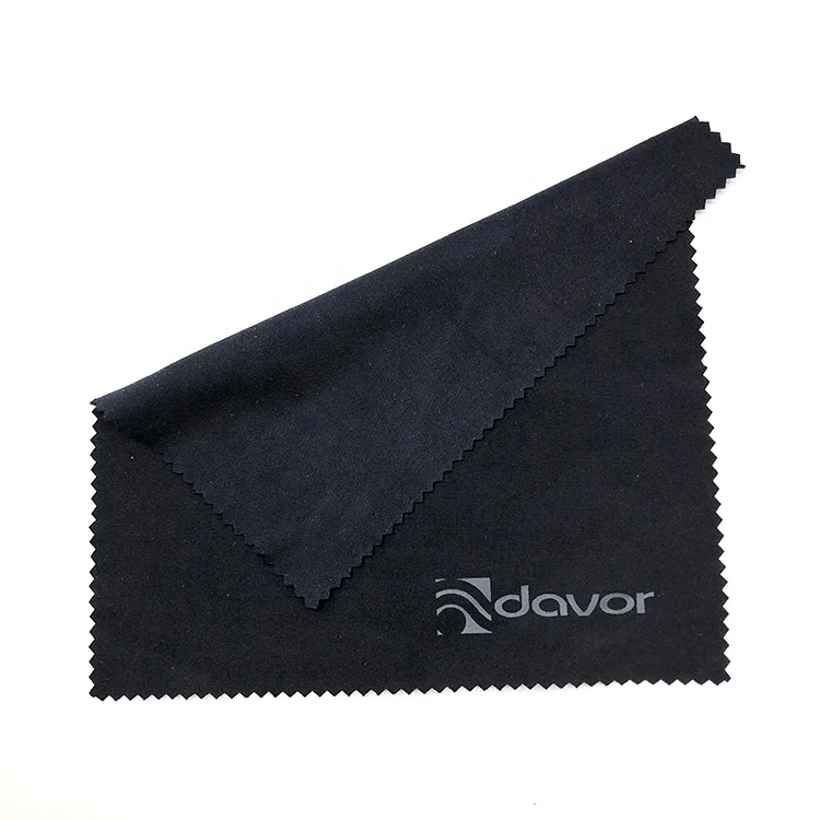 Недорогая салфетка из микрофибры для протирания очков с пользовательским логотипом