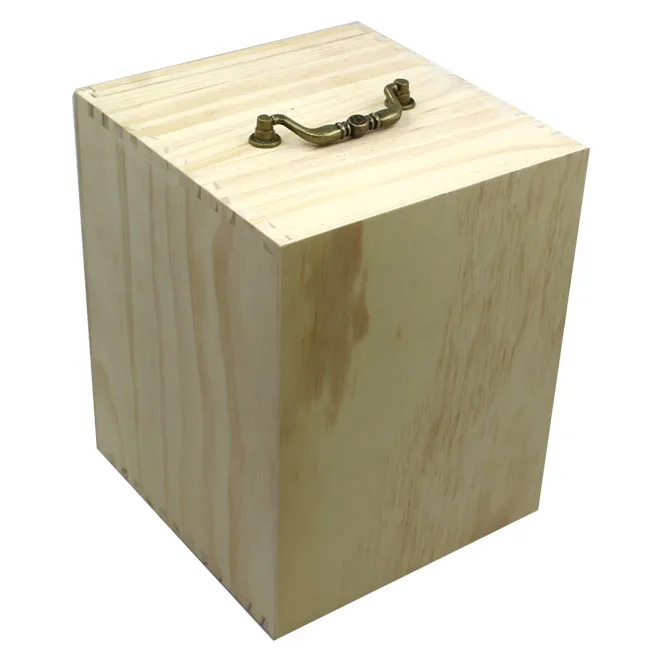 Wooden Essential Oil Box 3 Tier Oils Storage Case Holds 75 Bottles Natural Pine