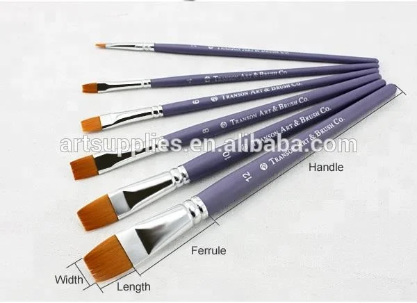 Профессиональные Нейлоновые кисти для волос Transon 810, оптовая продажа, художественная кисть