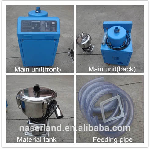 Vacuum plastic hopper auto loader for injection molding machine