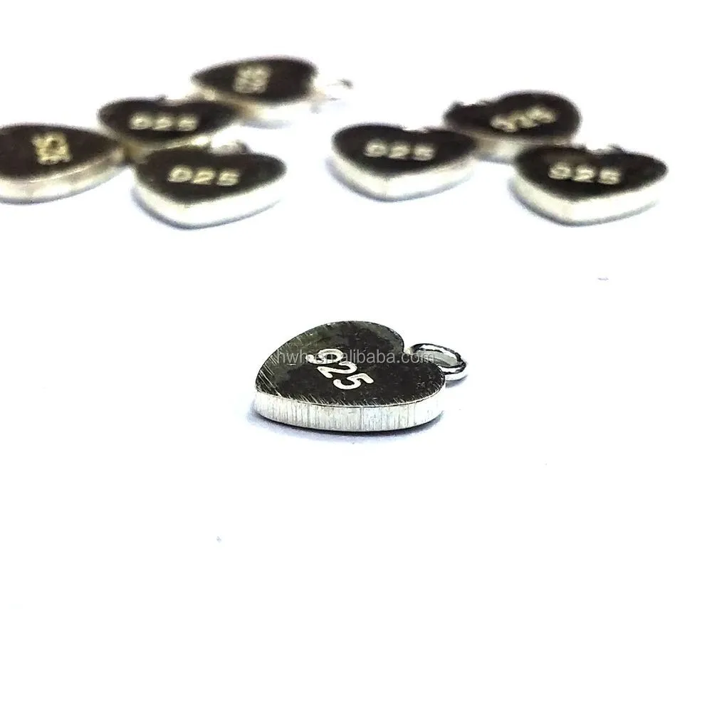 H1239 Solid Silver 925 Tag/Charm Can Do Logo Engraved