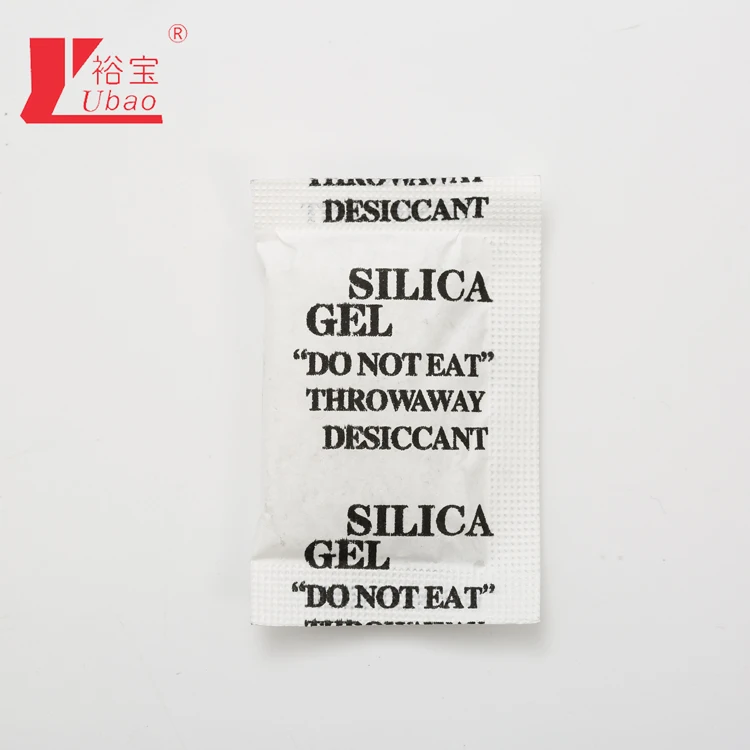 dehumidifi with silica gel sachet food grade 2gr desiccant minipack