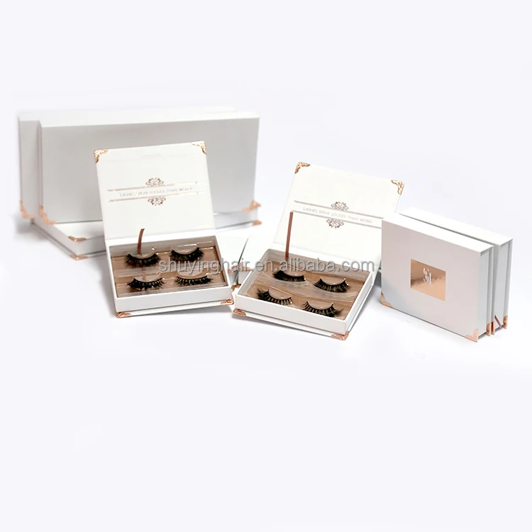 Alibaba best sellers private label false eyelash box storage