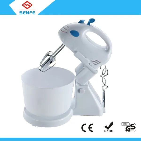 Kitchen Appliance 5 speeds hand mixer 1.8L bowl in India market