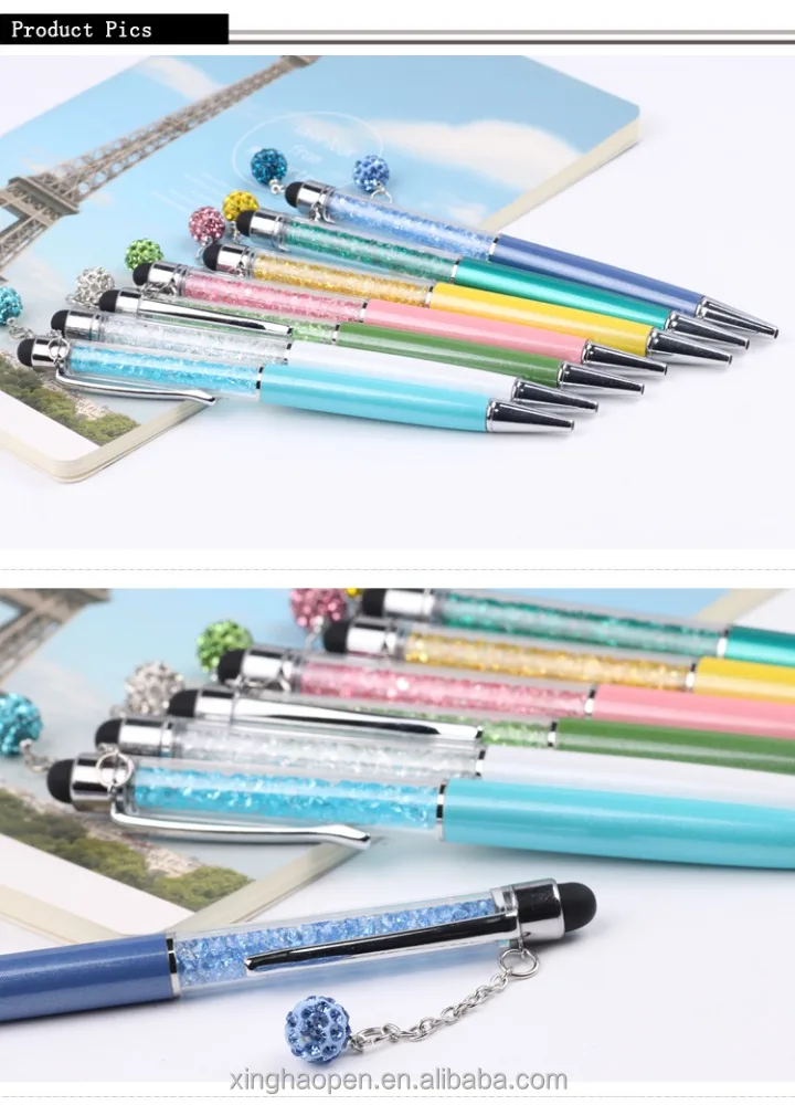 Promotional fashion carbon fiber mini pen design personalized metal pen attached chain