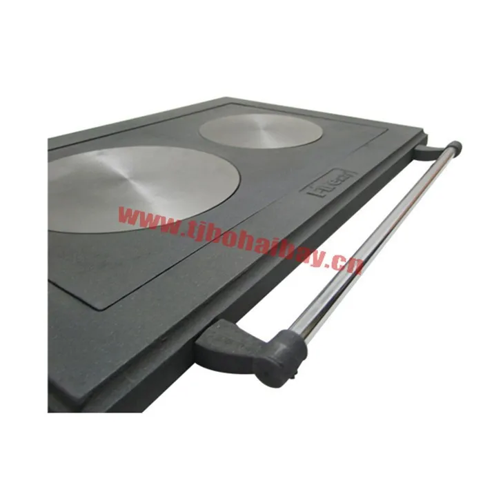 
Stove top with two heating plate 