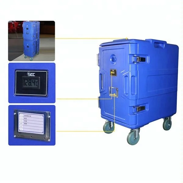 116L insulated food transport container frozen food shipping boxes