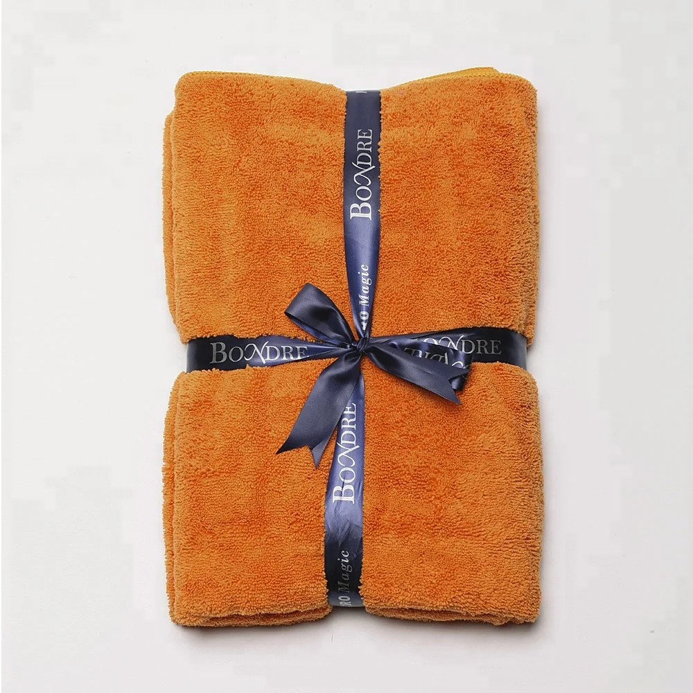 
Long Plush Absorb Large Body Wrap Drying Towel Bathroom Microfiber Bath Towel 