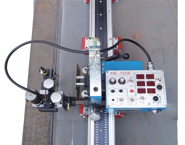 HK-100K Vertical Type Swing-type Magnetic Rail Welding Carriage