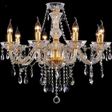 Chandelier 8 light Modern fashion gold crystal lamp crystal chandelier light fashion crystal chandelier lighting
