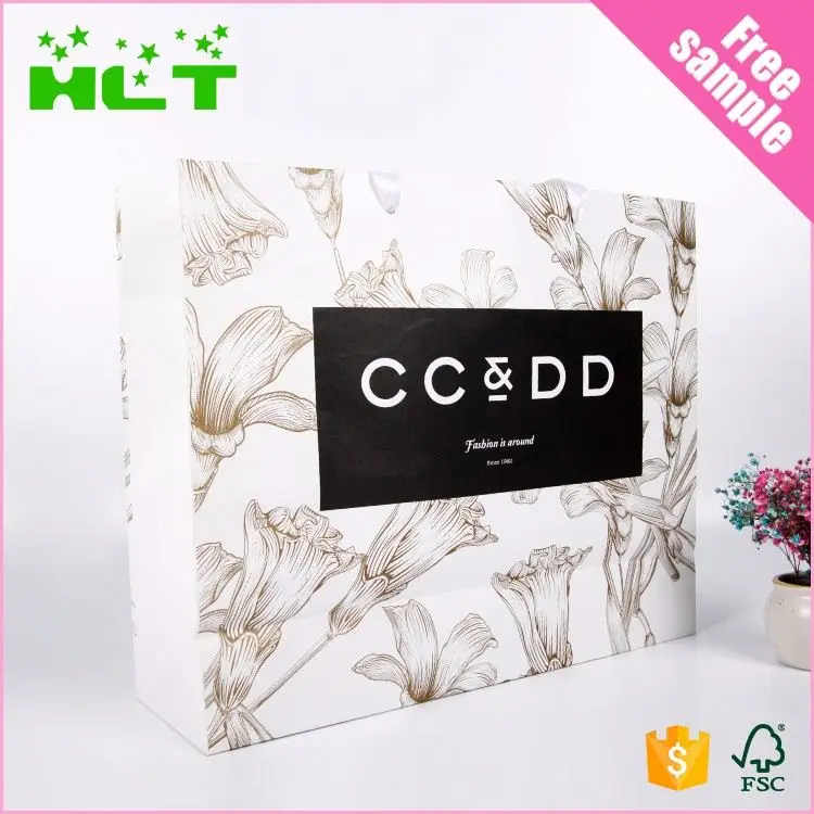 
Wedding wine paper bag book cover with handles 