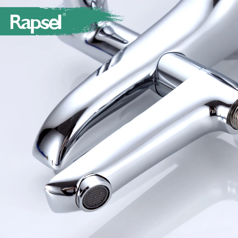 New Style Bathroom Chrome Brass Wall Mounted Rainfall Faucet Shower Set