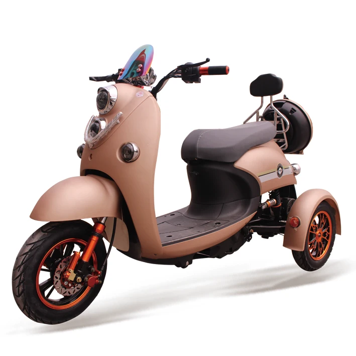 Factory price wholesale moped electric bike 3 wheel fat big tire cargo electric tricycle for adult
