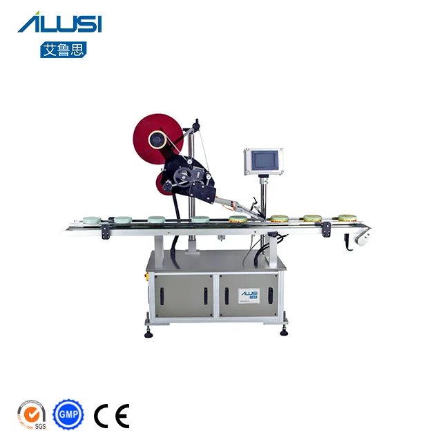 Ailusi ALM automatic side labeling machine, top labeller machine price