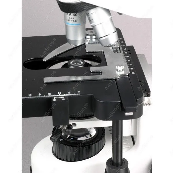 AmScope 40X-2500X Professional Infinity Plan Kohler Trinocular Darkfield Microscope