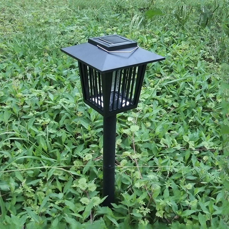 Factory Solar Rechargeable Mosquito Killer Lamp, Solar Mosquito Killer Lamp, Outdoor Garden Light