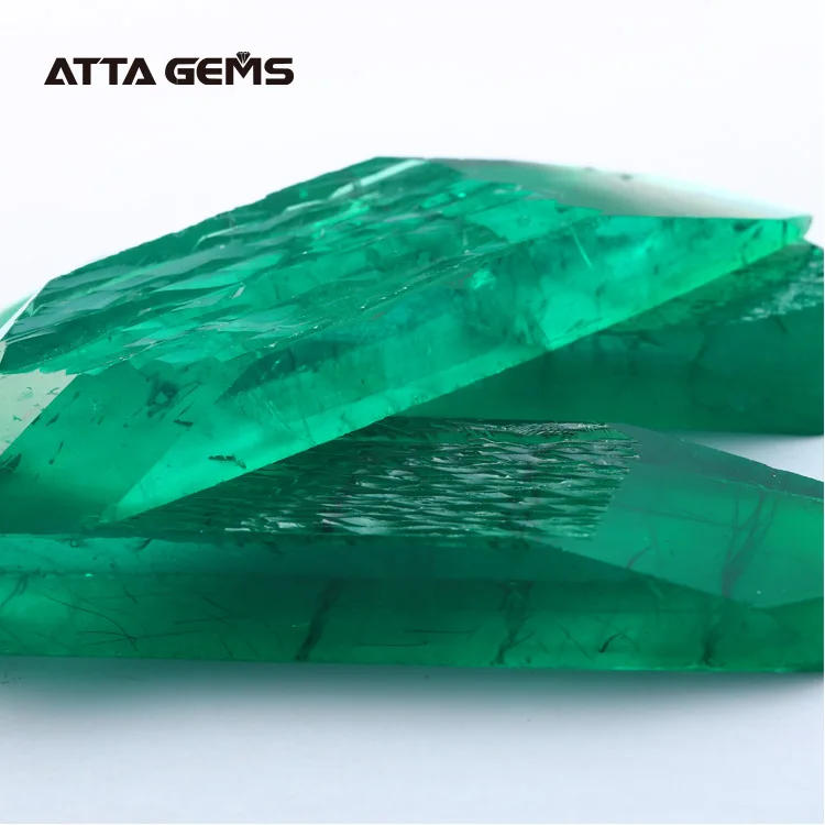 
Wholesale synthetic hydro gemstone lab created rough colombian emerald prices stone for sale 