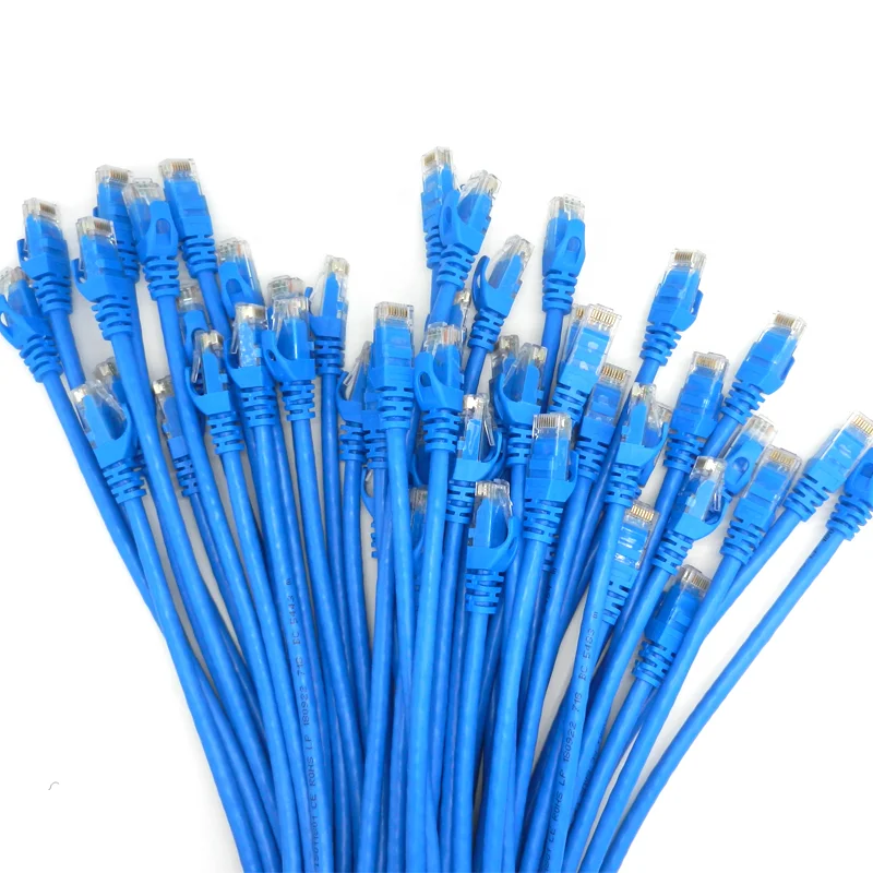 High quality yellow color utp cat6 ethernet patch cords RJ45 cat 6 30cm patch cord cable