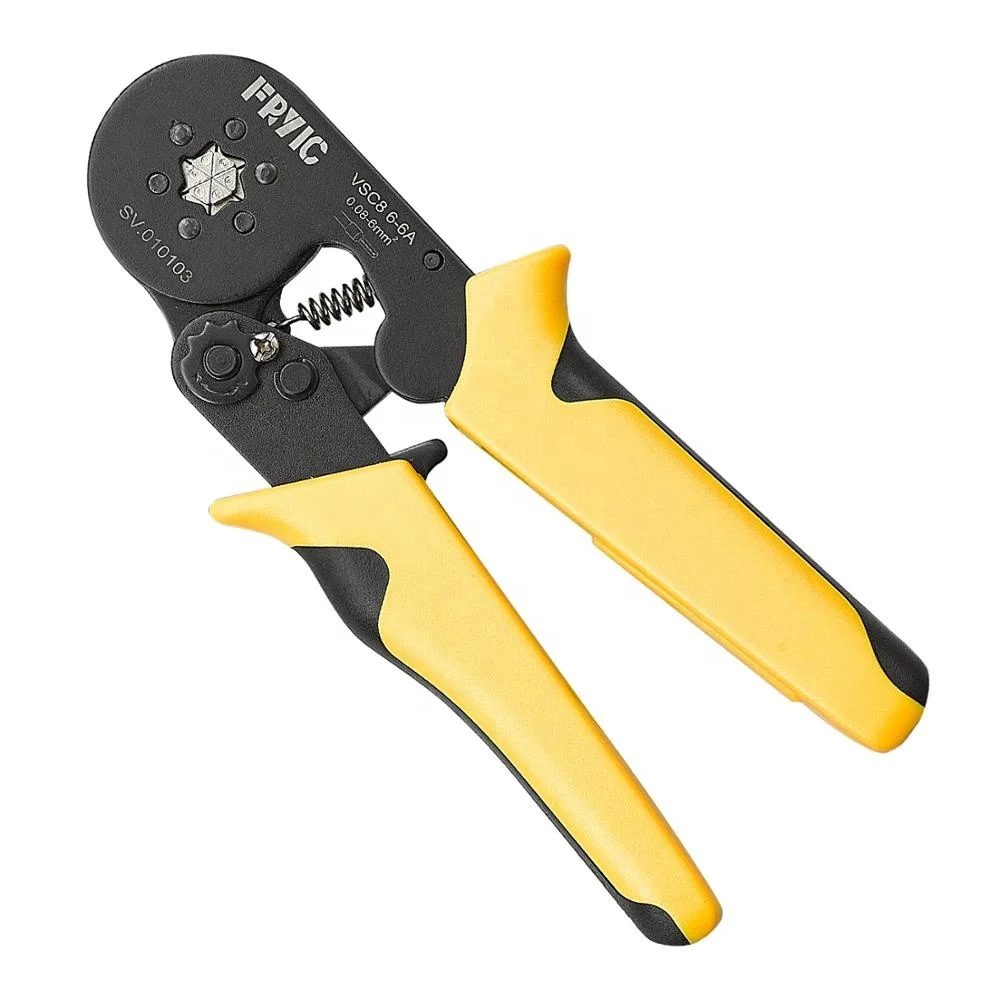Ratchet crimping pliers for Insulated Terminals Lugs