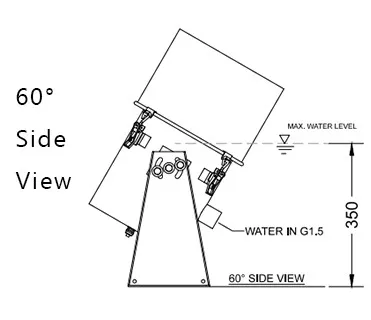 Jumping Jet for Dancing Music Garden Stone Fountain With DMX512  For Water Fountain Pool Water Feature