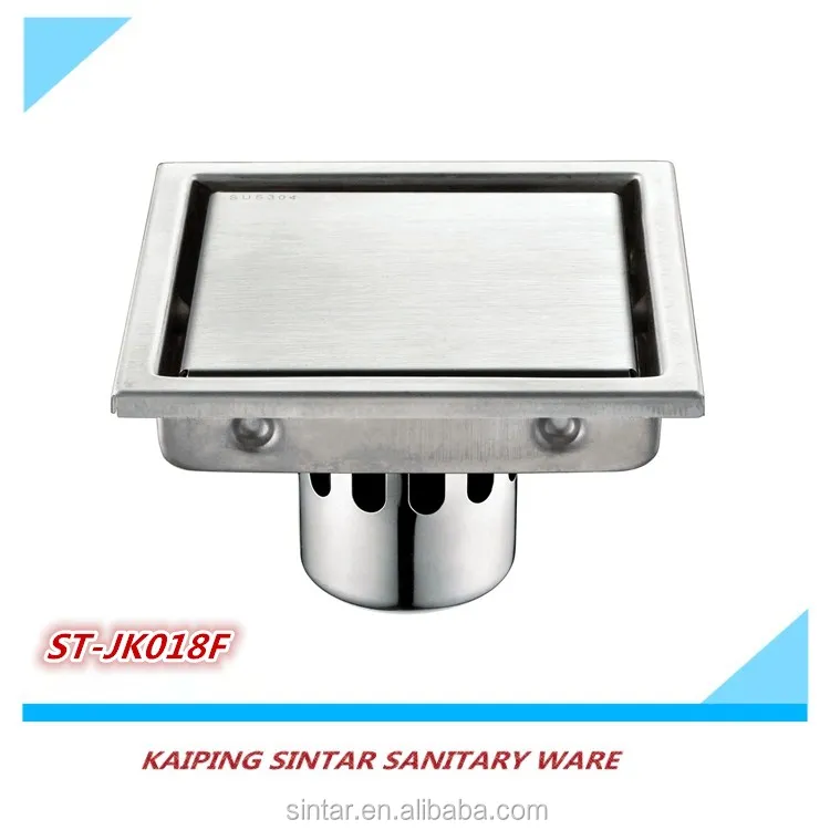 
Напольные дренажи для ванной комнаты из нержавеющей стали 304 с регулируемыми сетчатыми головками 
