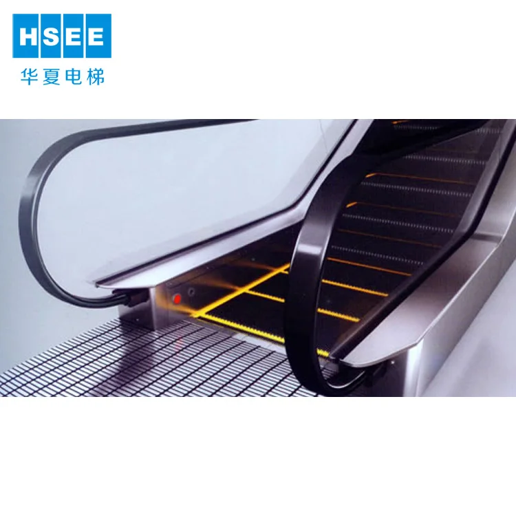 VVVF Electrical Horizontal Escalator Supermarket Passenger Escalator