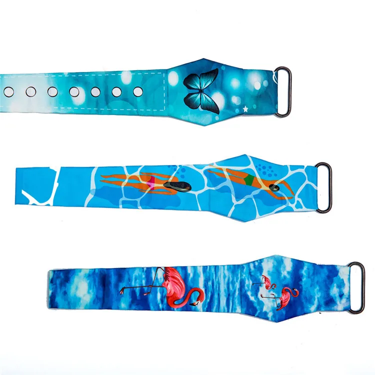 Promotional christmas gift festival toys digital wristband waterproof led paper watch