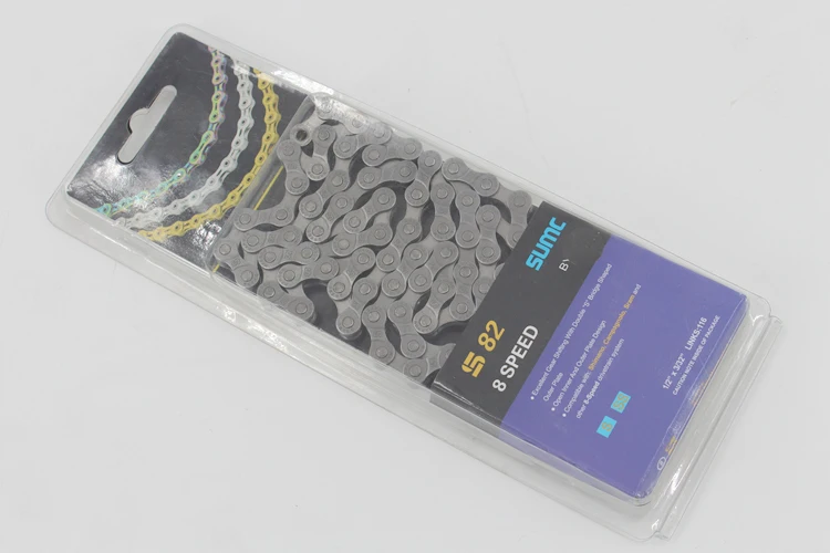 Colorful Mountain Bike 24 27 30 Speed Chain Folding Road Bike Chain 8 9 10 11 12 speed