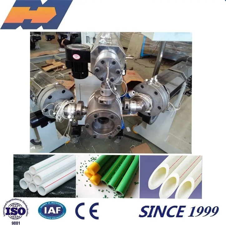 PPR pipe making machine pe pipe extrusion line water pipe production machine Huaming machinery