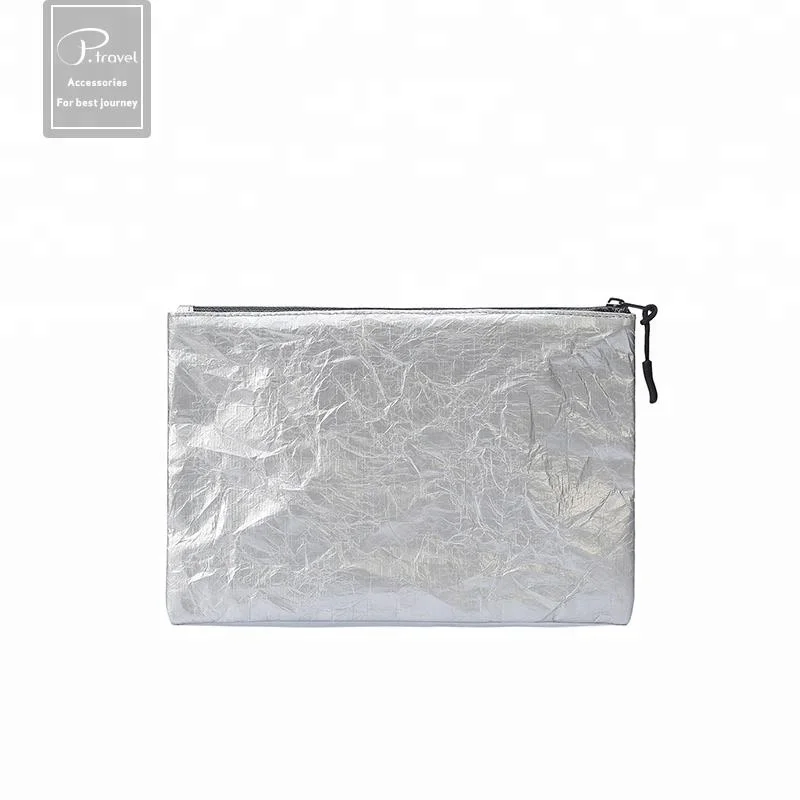 P.Travel Custom Logo Fashionable Breathable Christmas Blank Zipper Clutch Cosmetic Pouch Wallet