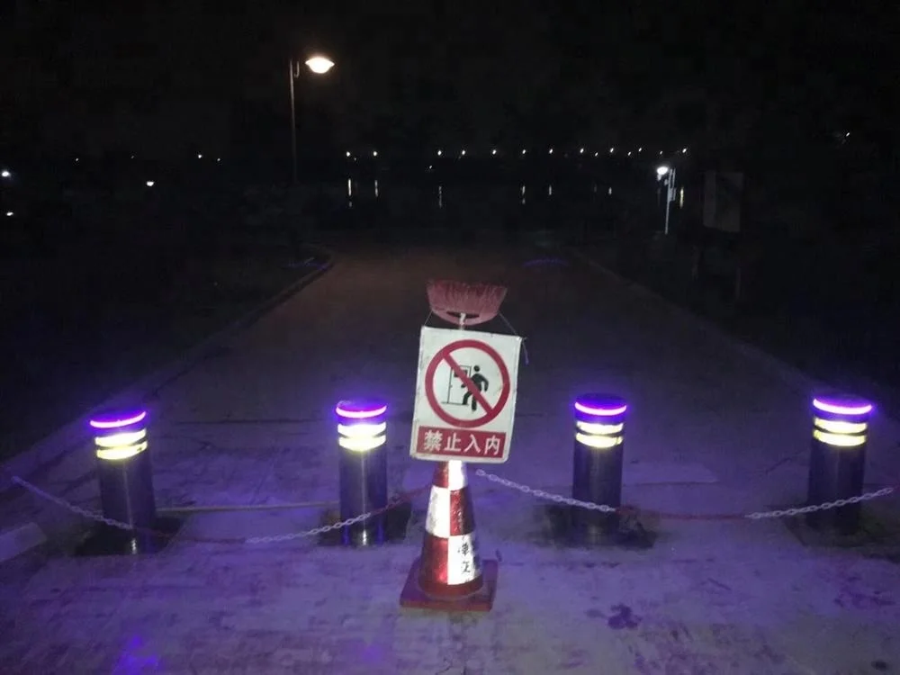 Заводская распродажа Шэньчжэнь K8 подвал система безопасности гидравлические выдвижные болларды для автоматических ворот