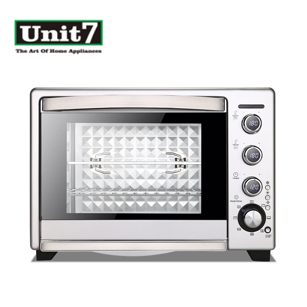 Unit7 High quality 36L kitchen table top small mini baking electric oven