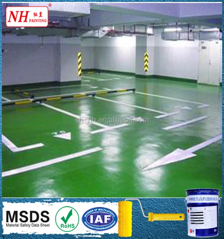 
car parking paint for floor price flat-type epoxy floor coating 