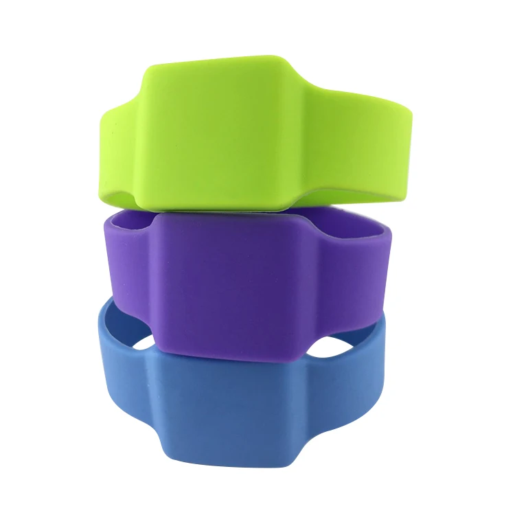NFC MIFARE DESfire EV1 4K Chip RFID Silicone Wristband Bracelet For Events