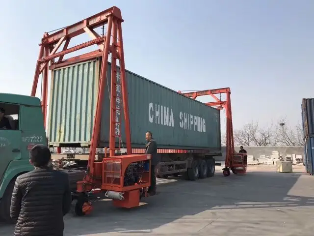 Top quality Straddle Carrier Gantry crane Gantry Container Crane for sale