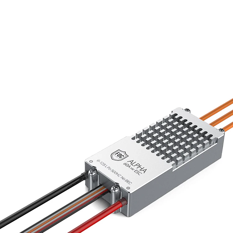 T-MOTOR Quadrocopter FOC Alpha 60A HV 6-12s 500Hz ESC manufacture Speed Controller for UAV
