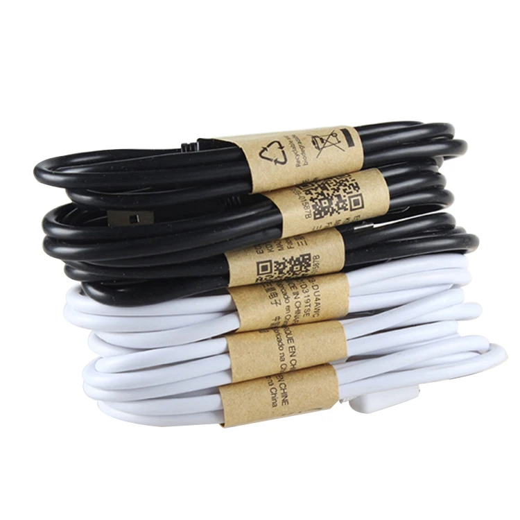 Высококачественный micro USB 1 м зарядный телефонный кабель для Samsung android мобильный телефон