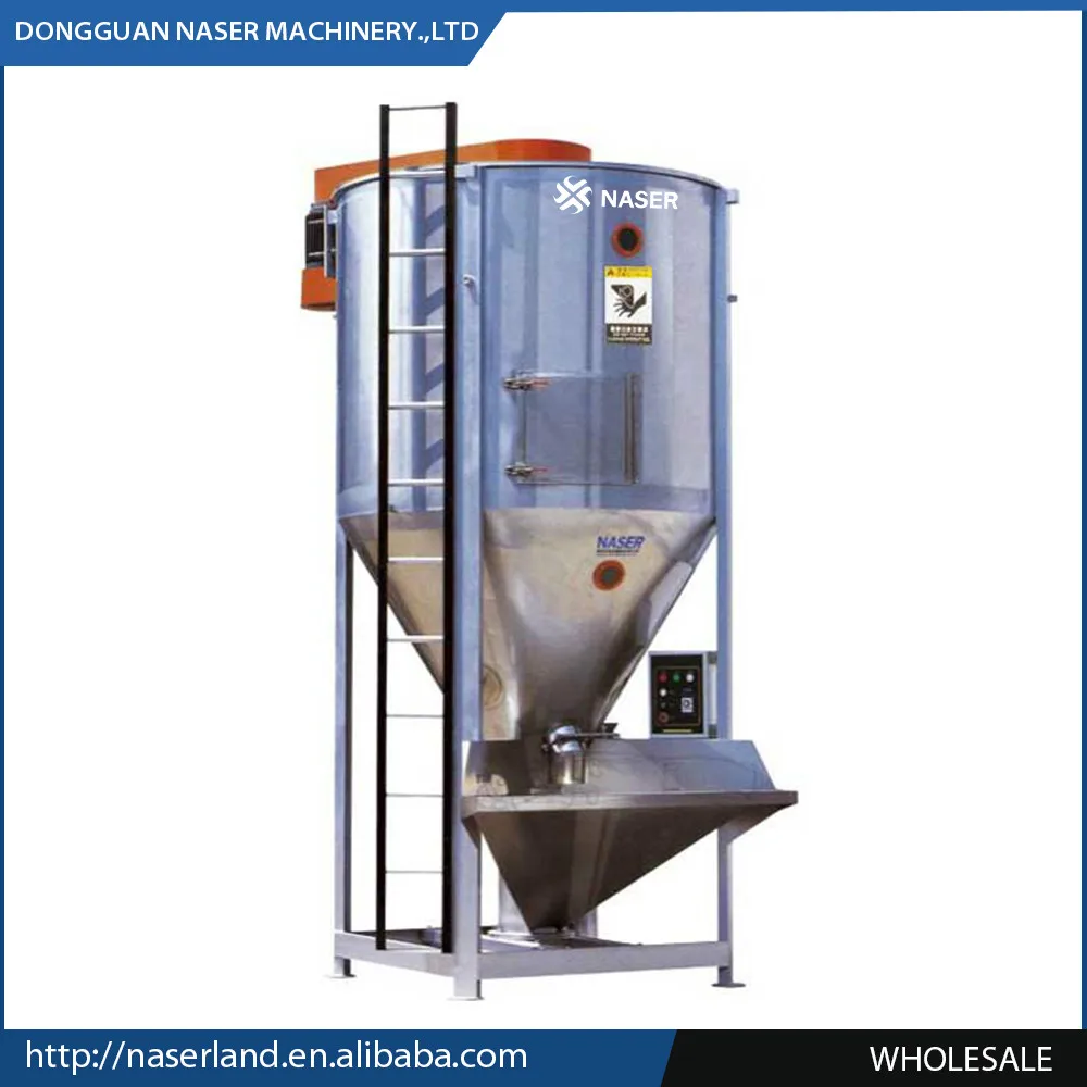 Plastic PVC Static Flour Dry Heating Pigment Mixer