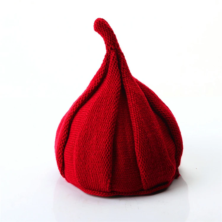 Multicolors Girl cute cap winter paragraph twisting children cap boy knitted hat knitted windmill hat