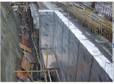 Self-adhesive underground high polymer polyethylene bitumen emulsion waterproofing membrane